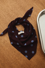 Charger l'image dans la galerie, Foulard POIS prune
