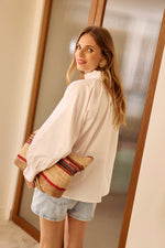Charger l'image dans la galerie, Blouse ÉTOFFE blanc
