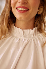 Charger l'image dans la galerie, Blouse ÉTOFFE blanc

