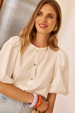 Charger l'image dans la galerie, Blouse POP blanc
