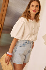 Charger l'image dans la galerie, Blouse POP blanc
