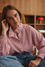 Charger l'image dans la galerie, Chemise DIVINE rouge
