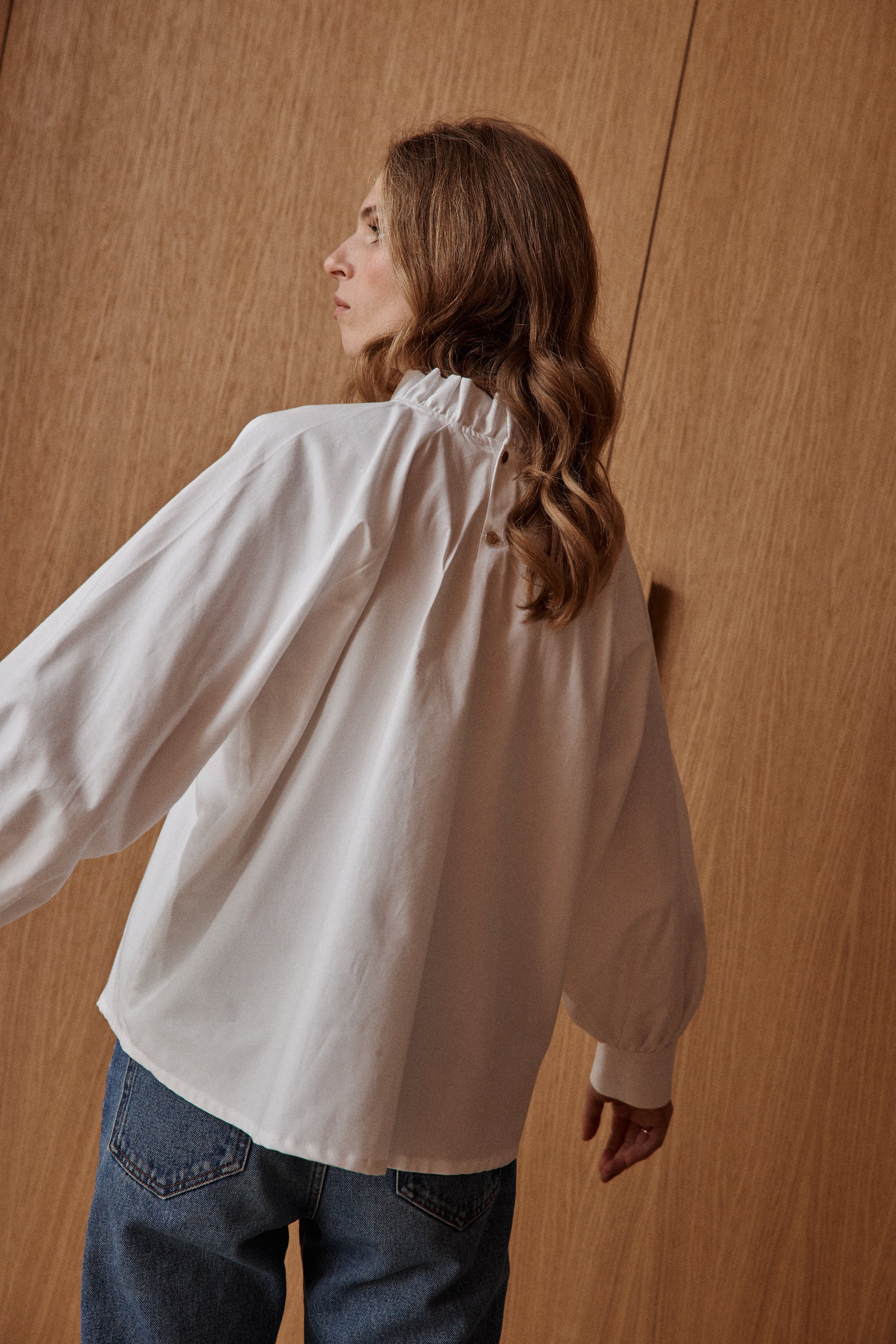 Blouse ÉTOFFE blanc