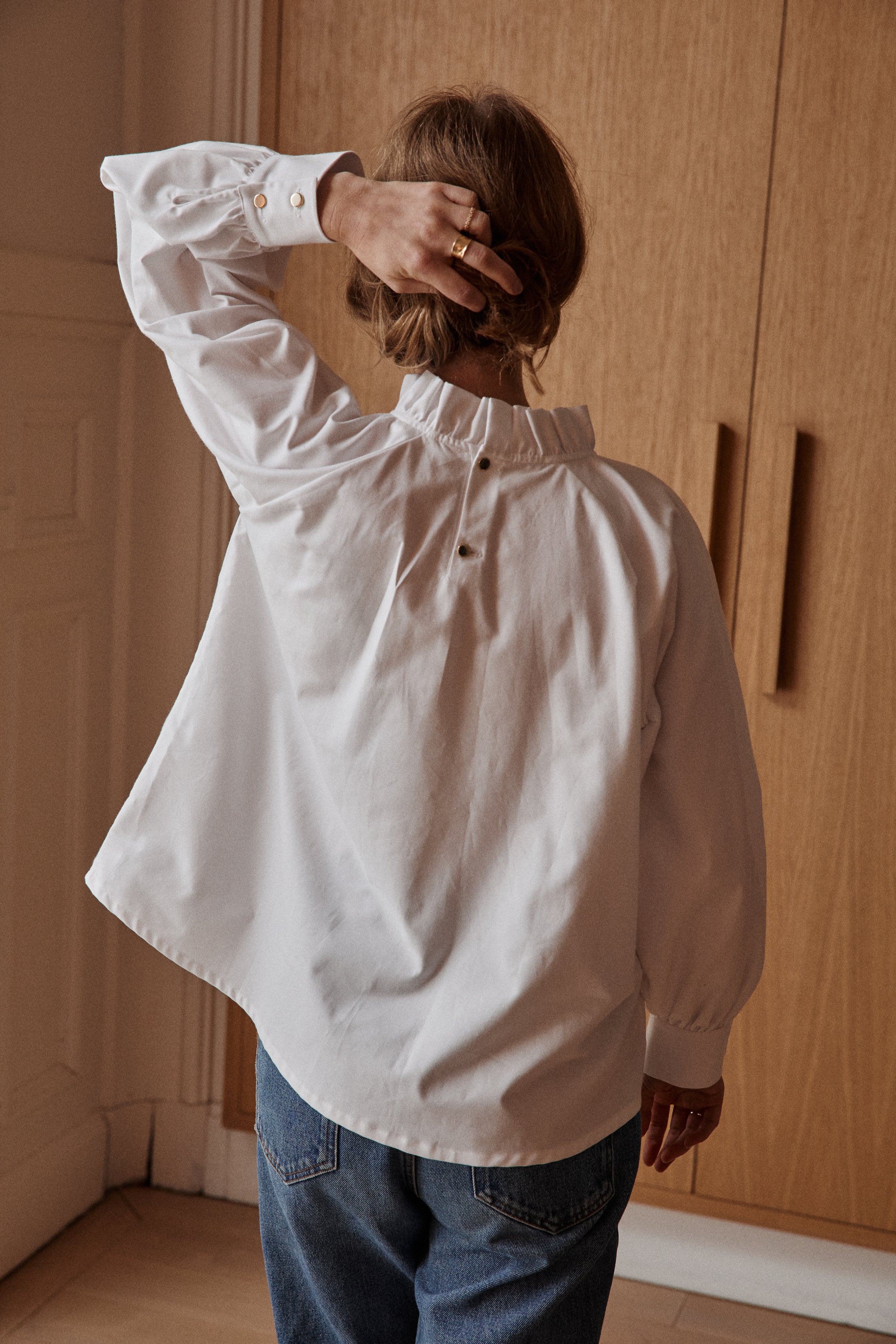 Blouse ÉTOFFE blanc