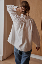 Charger l&#39;image dans la galerie, Blouse ÉTOFFE blanc
