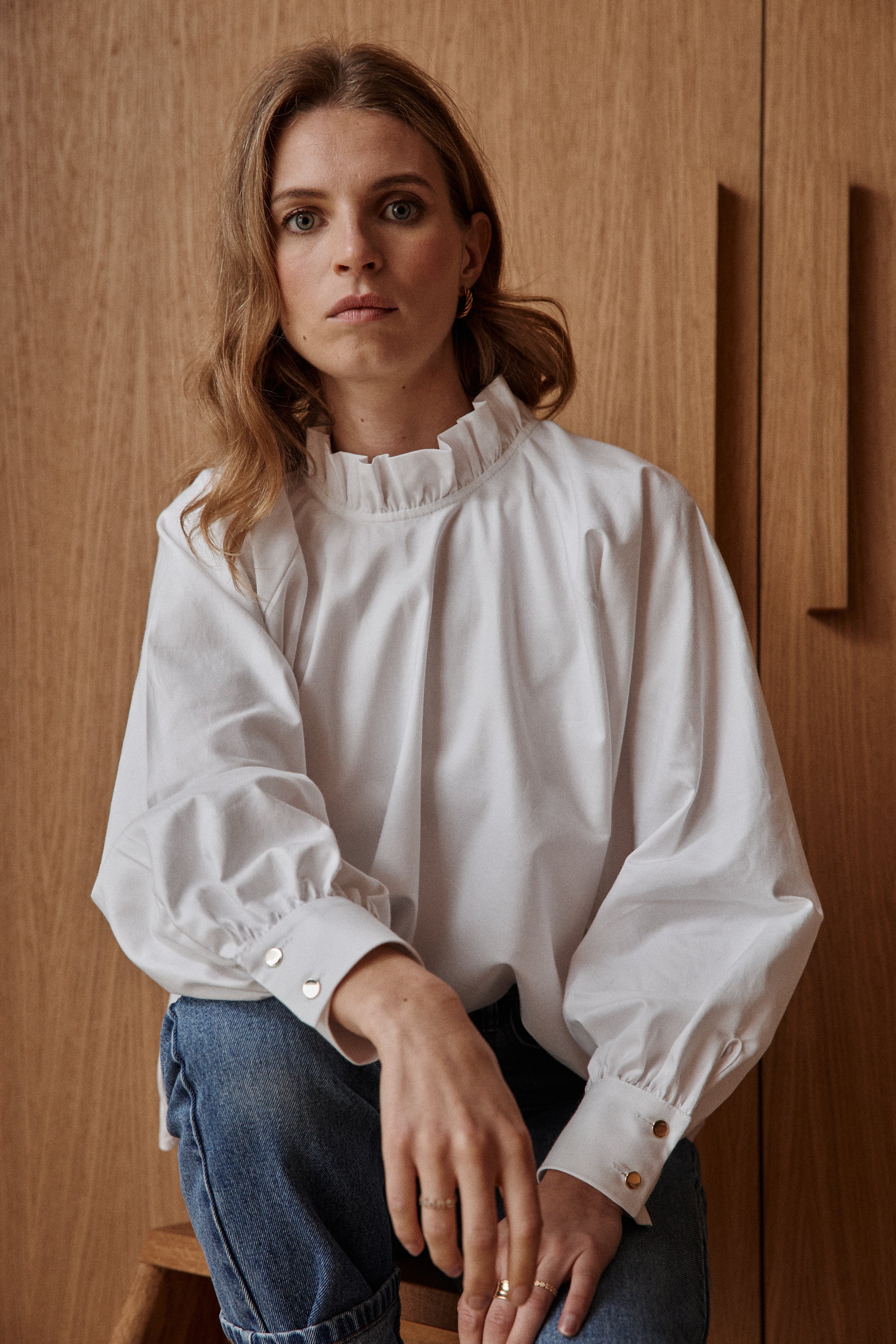 Blouse ÉTOFFE blanc