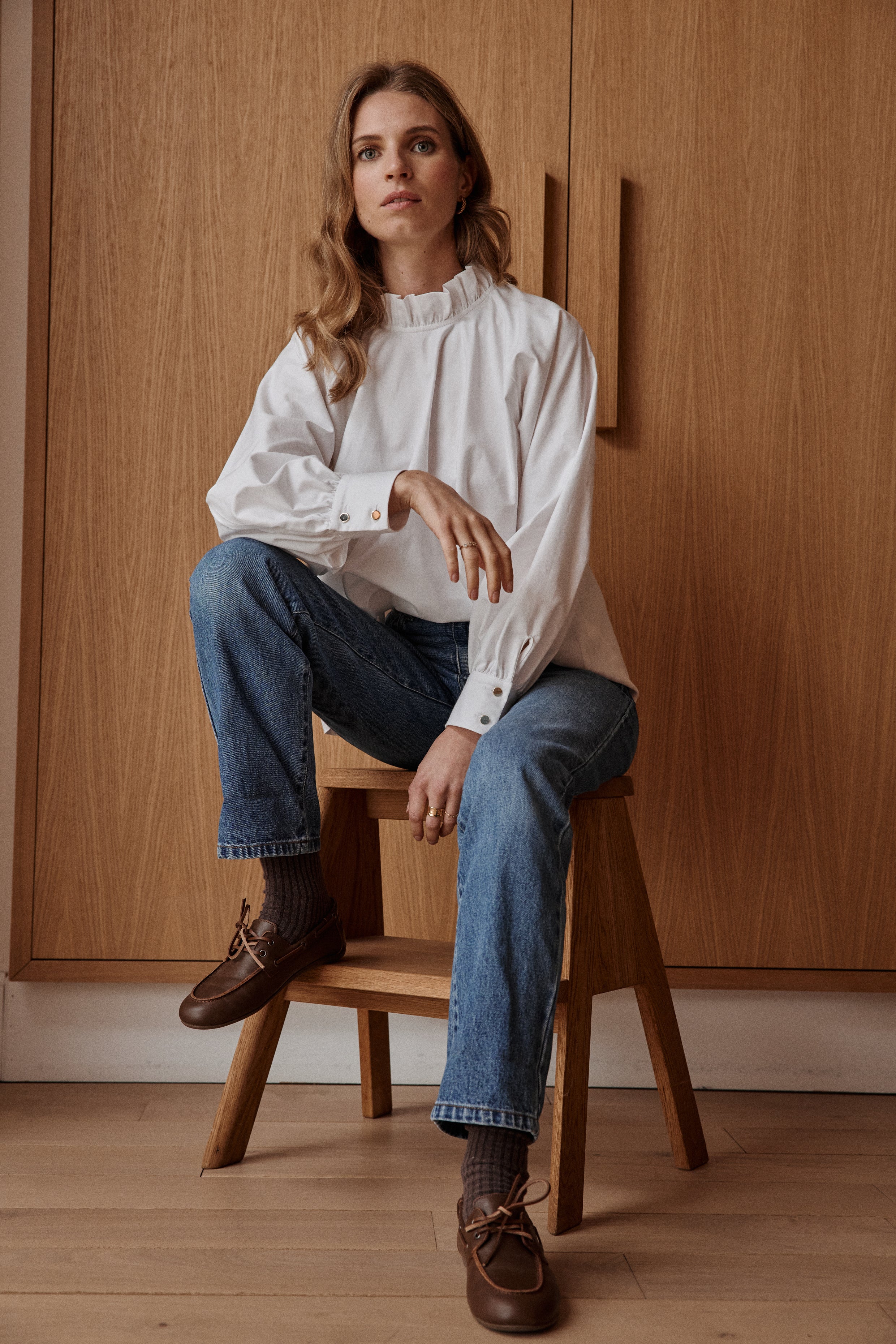 Blouse ÉTOFFE blanc