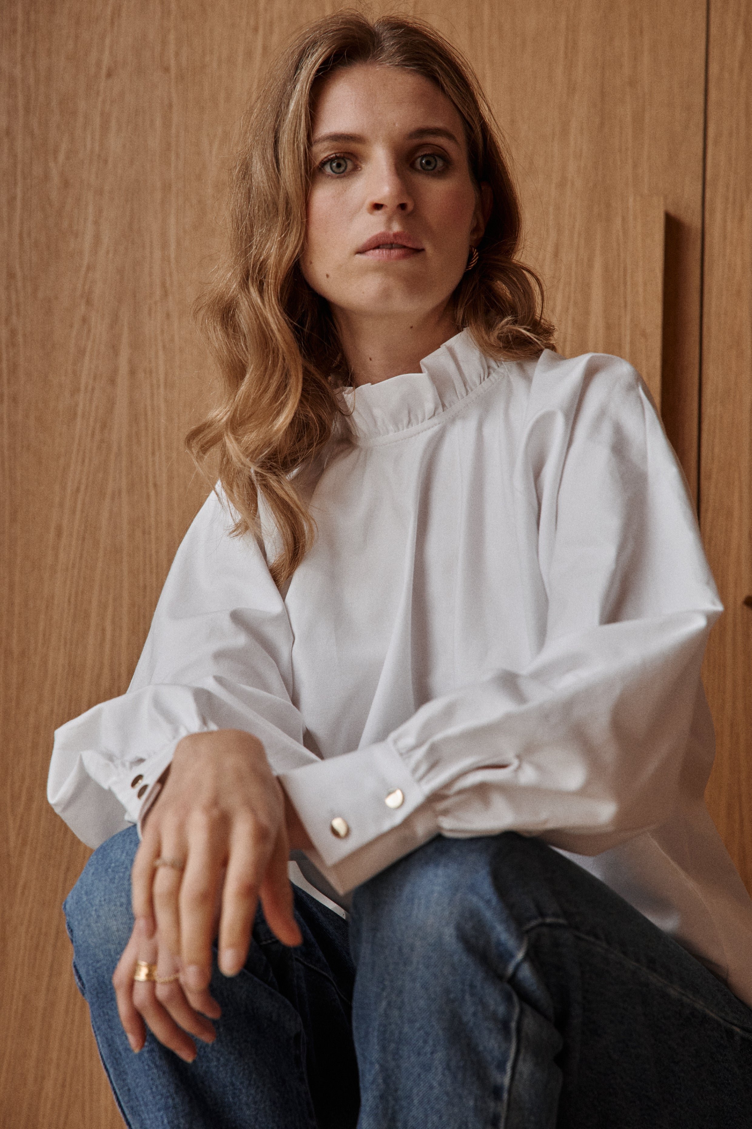 Blouse ÉTOFFE blanc