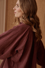 Charger l&#39;image dans la galerie, Blouse ÉTOFFE bordeaux
