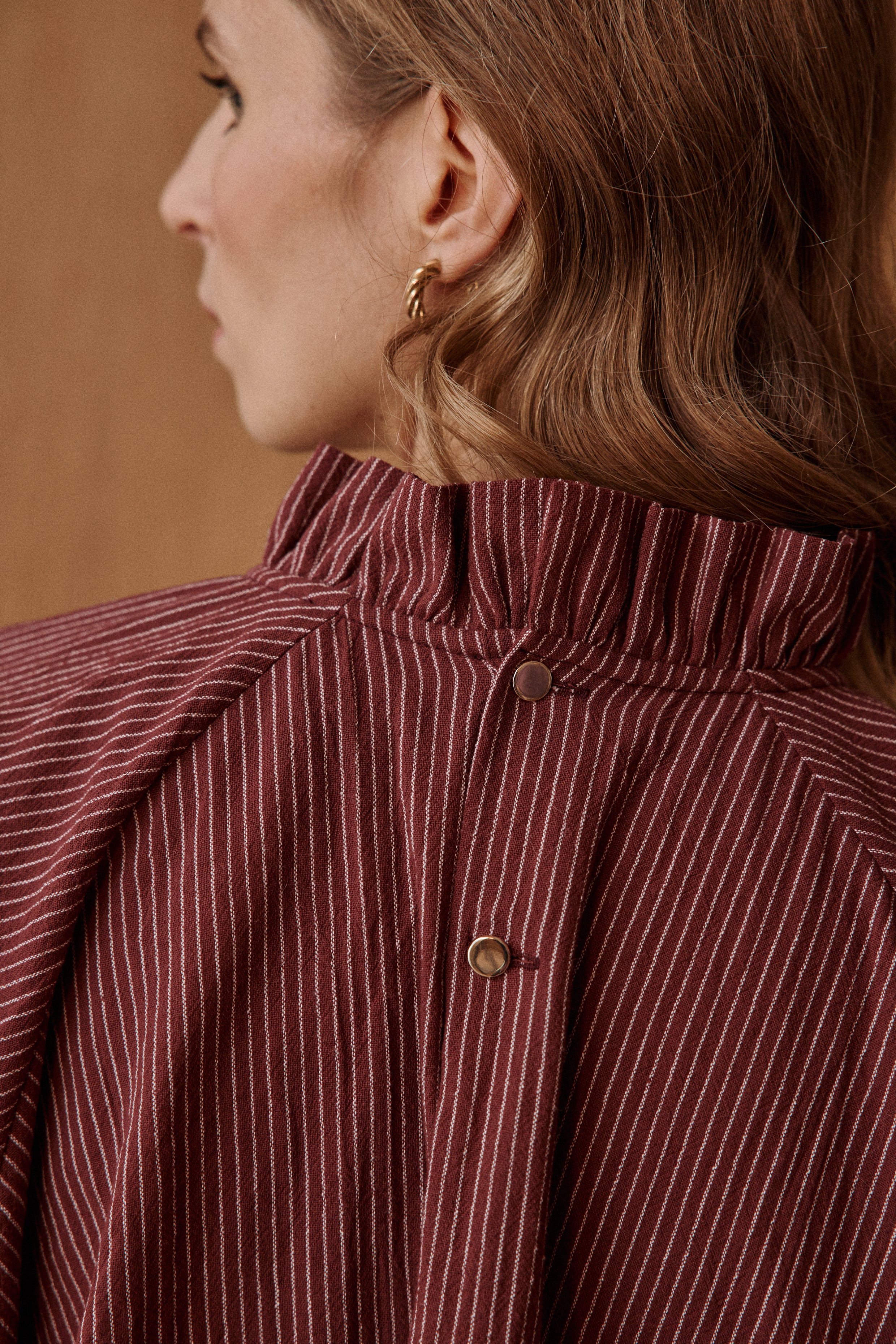 Blouse ÉTOFFE bordeaux