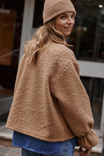 Charger l&#39;image dans la galerie, Pull FLOCON camel
