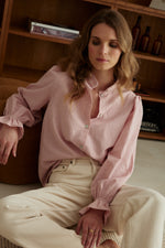 Charger l'image dans la galerie, Chemise ICÔNE rose poudré
