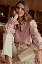 Charger l'image dans la galerie, Chemise ICÔNE rose poudré
