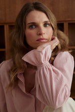 Charger l'image dans la galerie, Chemise ICÔNE rose poudré
