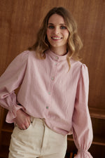 Charger l'image dans la galerie, Chemise ICÔNE rose poudré
