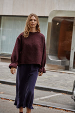 Charger l&#39;image dans la galerie, Jupe MUSE marine
