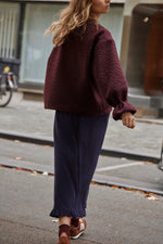 Charger l&#39;image dans la galerie, Pull FLOCON bordeaux
