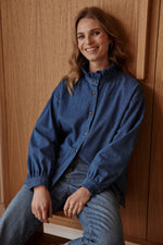 Charger l&#39;image dans la galerie, Chemise PLUME denim
