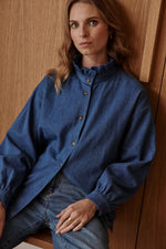 Charger l&#39;image dans la galerie, Chemise PLUME denim
