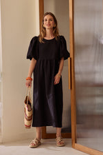 Charger l'image dans la galerie, Robe MILKY noir
