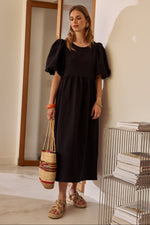 Charger l'image dans la galerie, Robe MILKY noir
