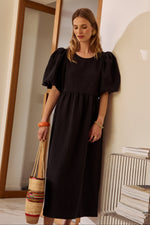 Charger l'image dans la galerie, Robe MILKY noir
