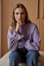Charger l&#39;image dans la galerie, Sweat NUAGE lilas
