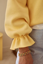 Charger l'image dans la galerie, Sweat NUAGE jaune beurre
