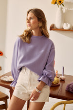 Charger l'image dans la galerie, Sweat NUAGE lilas
