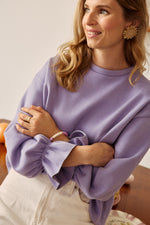 Charger l'image dans la galerie, Sweat NUAGE lilas
