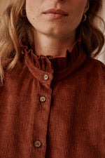 Charger l&#39;image dans la galerie, Chemise VELVET noisette
